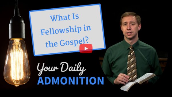 What Is Fellowship In The Gospel Collierville Church Of Christ