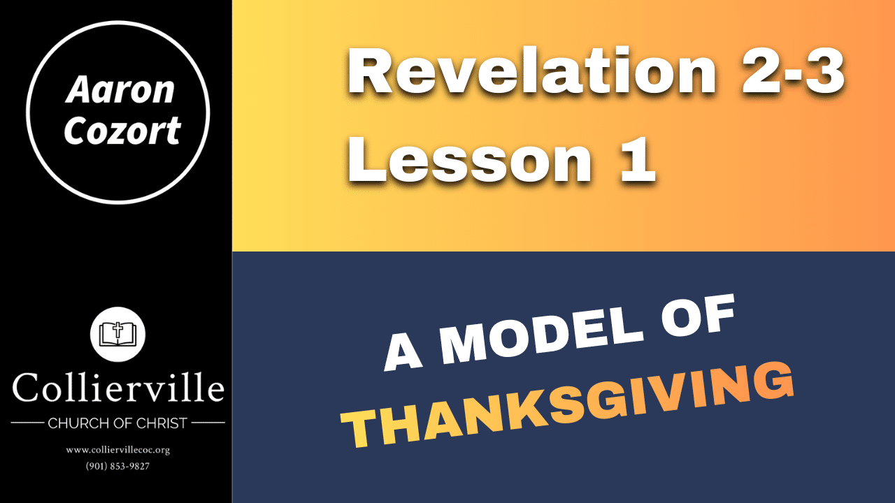 Featured image for “11-23-2025 – A Model of Thanksgiving – (AM Sermon)”